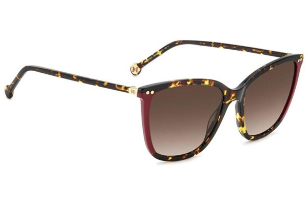 Sonnenbrille Carolina Herrera HER0245/S O63/HA Quadratisch Havanna