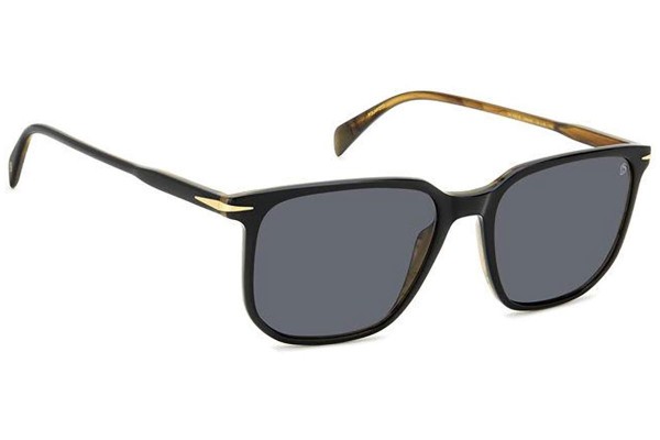 Sonnenbrille David Beckham DB1141/S 05K/M9 Polarized Rechteck Schwarz