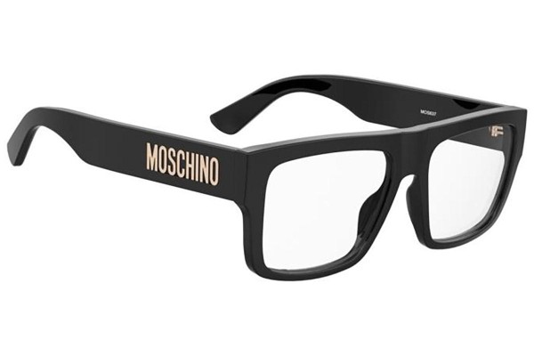 Glasses Moschino MOS637 807 Flat Top Schwarz