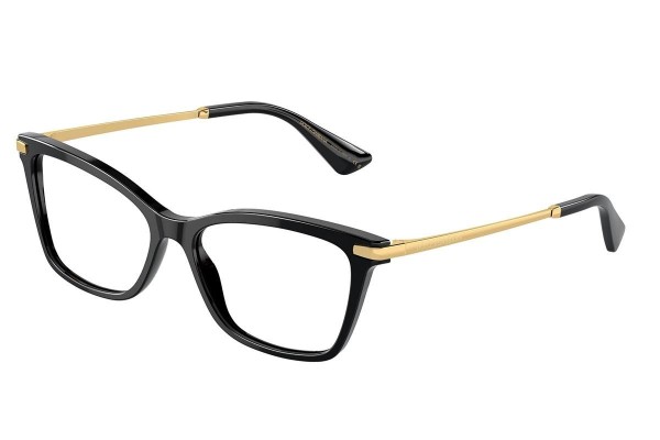 Glasses Dolce & Gabbana DG3393 501 Cat Eye Schwarz