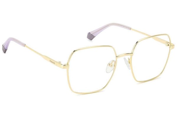 Glasses Polaroid PLDD530 J5G Rechteck Gold