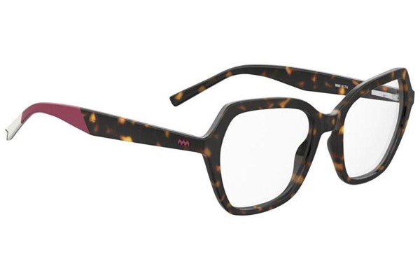 Glasses M Missoni MMI0174 086 Quadratisch Havanna