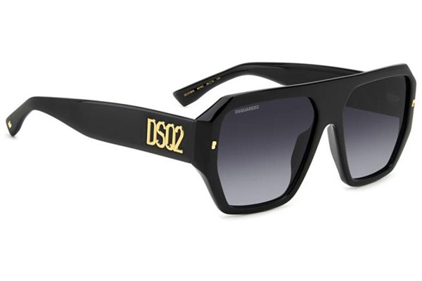 Sonnenbrille Dsquared2 D20128/S 807/9O Flat Top Schwarz