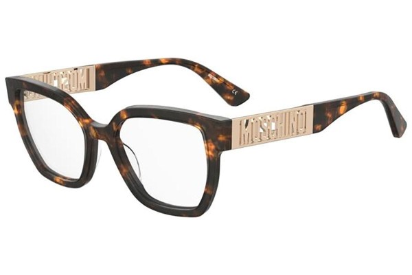 Glasses Moschino MOS633 086 Rechteck Havanna