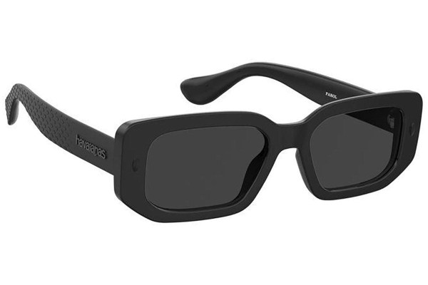 Sunglasses Havaianas FAROL 807/IR Rechteck Schwarz