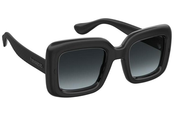 Sunglasses Havaianas LAGOINHA 807/9O Rechteck Schwarz