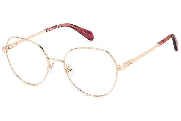 Glasses Fossil FOS7170/G AU2 Rund Gold