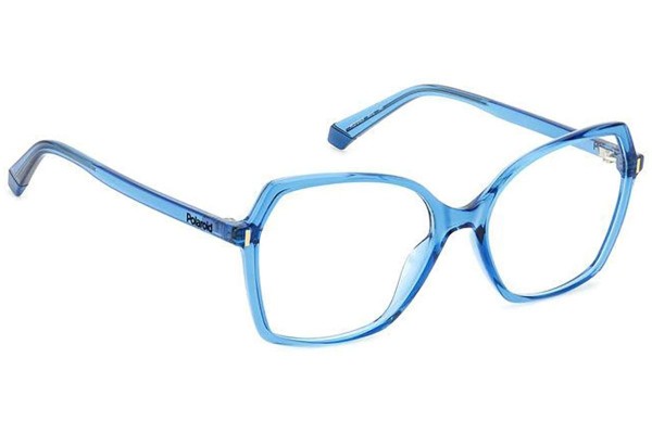 Glasses Polaroid PLDD525 MVU Cat Eye Blau