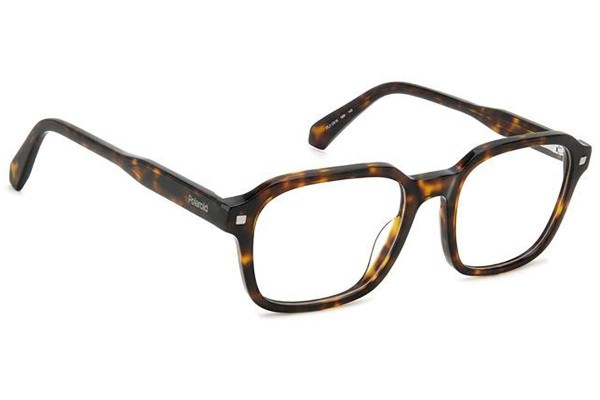 Glasses Polaroid PLDD518 086 Rechteck Havanna