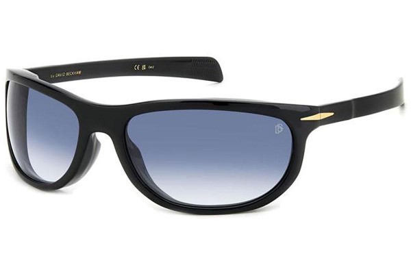 Sonnenbrille David Beckham DB7117/S 807/08 Rechteck Schwarz