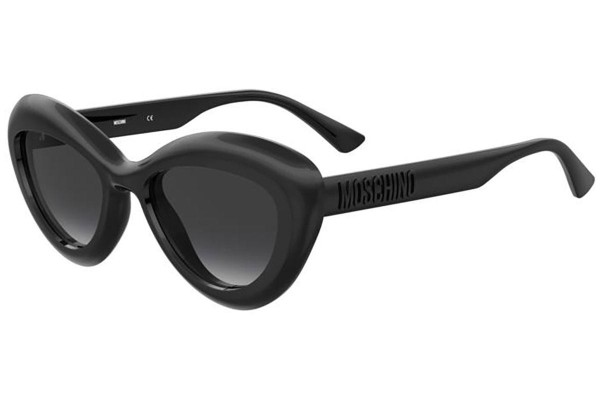 Sunglasses Moschino MOS163/S 807/9O Cat Eye Schwarz