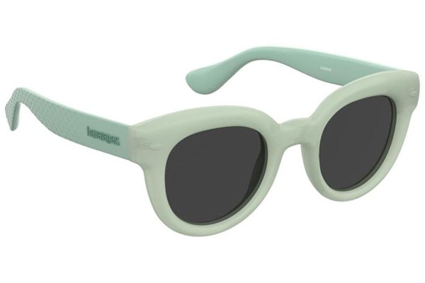 Sonnenbrille Havaianas ILHEUS 1ED/IR Rund Grün