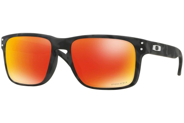 Sonnenbrille Oakley Holbrook OO9102-E9 PRIZM Quadratisch Schwarz