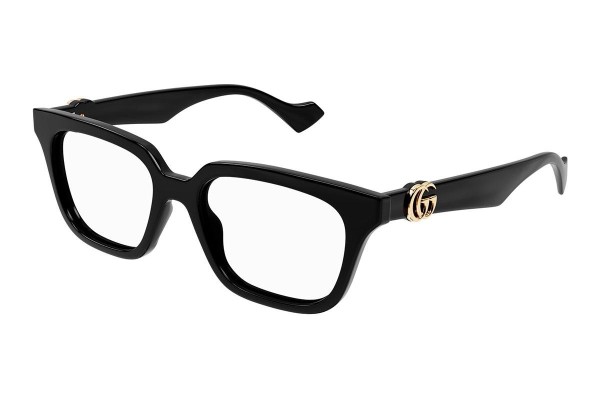 Glasses Gucci GG1536O 001 Cat Eye Schwarz