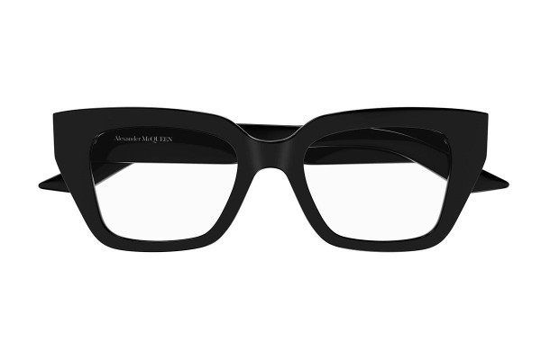 Brillen Alexander McQueen AM0453O 001 Cat Eye Schwarz