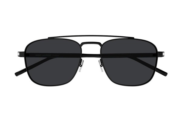 Sonnenbrille Saint Laurent SL665 001 Pilot Schwarz