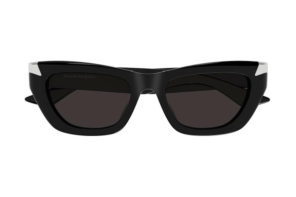 Sonnenbrille Alexander McQueen AM0440SA 001 Cat Eye Schwarz