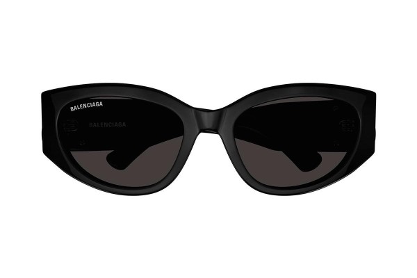 Sonnenbrille Balenciaga BB0324SK 001 Rund Schwarz