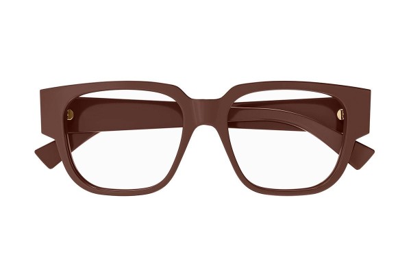 Glasses Bottega Veneta BV1289O 003 Rechteck Rot