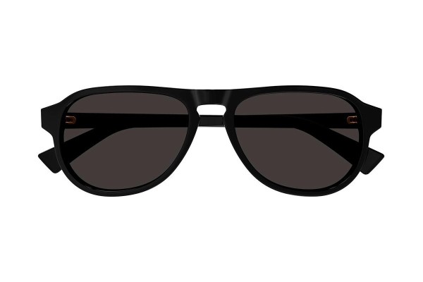 Sunglasses Bottega Veneta BV1292S 001 Pilot Schwarz