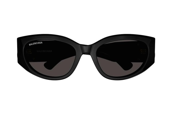 Sonnenbrille Balenciaga BB0324SK 002 Rund Schwarz