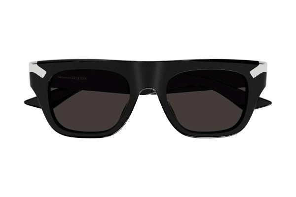 Sunglasses Alexander McQueen AM0441S 001 Rechteck Schwarz