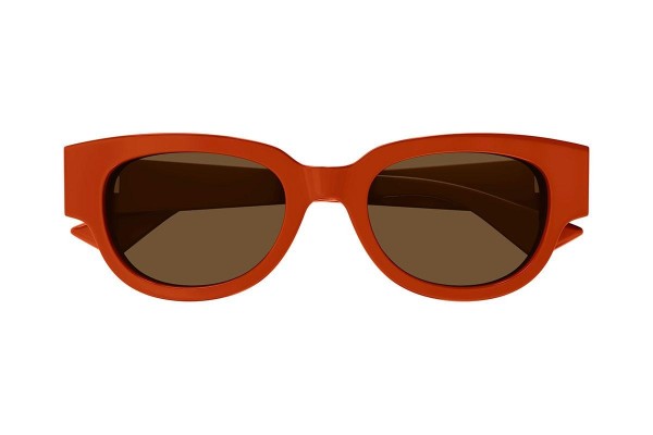 Sonnenbrille Bottega Veneta BV1278SA 004 Rechteck Orange