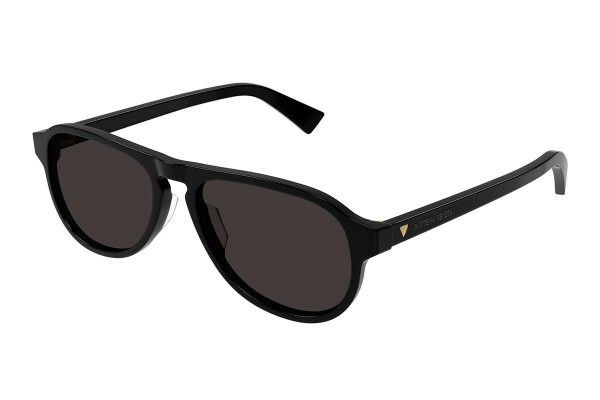 Sunglasses Bottega Veneta BV1292S 001 Pilot Schwarz