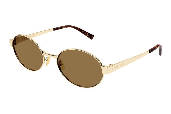 Sunglasses Saint Laurent SL692 004 Rund Gold