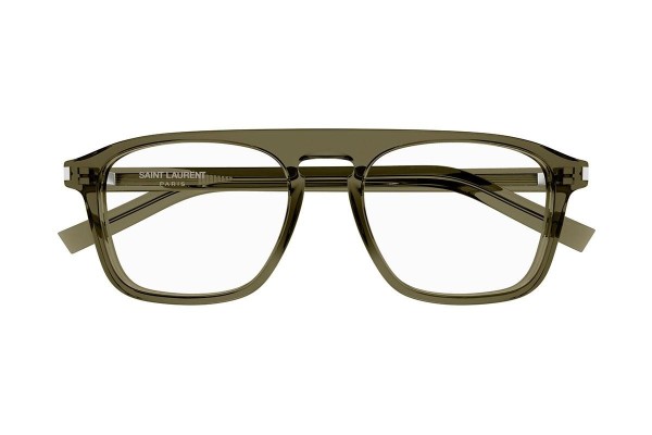 Glasses Saint Laurent SL157 006 Quadratisch Braun