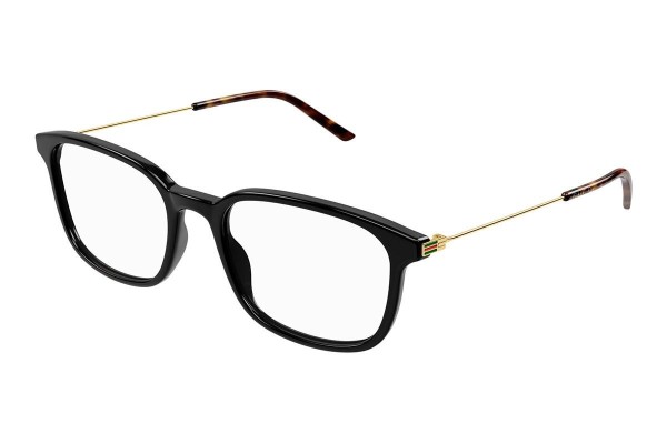 Glasses Gucci GG1577O 005 Quadratisch Schwarz