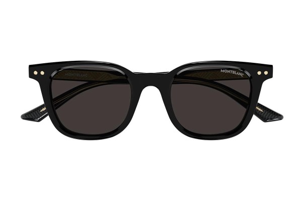 Sonnenbrille Mont Blanc MB0320S 001 Oval Schwarz