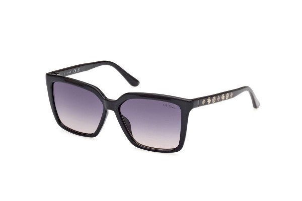 Sonnenbrille Guess GU00099 01B Quadratisch Schwarz