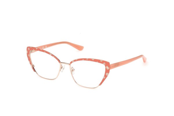 Glasses Guess GU50122 074 Cat Eye Rosa