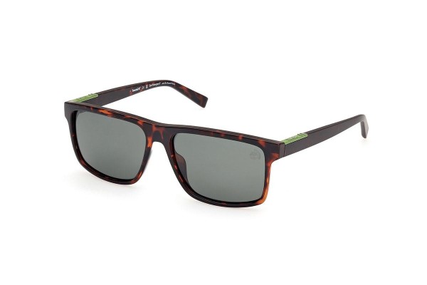 Sonnenbrille Timberland TB00008 52R Polarized Quadratisch Havanna