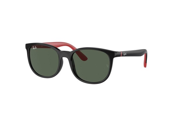 Sunglasses Ray-Ban Junior RJ9079S 713171 Quadratisch Schwarz