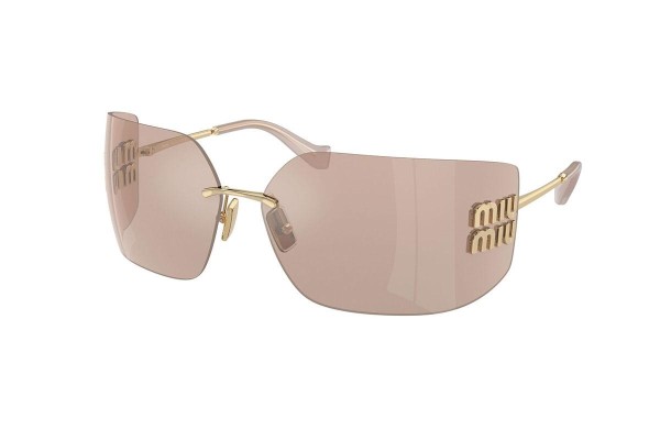 Sonnenbrille Miu Miu MU54YS ZVN20F Quadratisch Gold