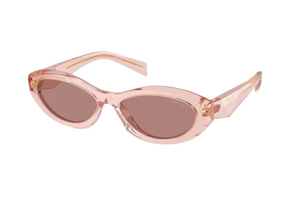 Sonnenbrille Prada PR26ZS 19Q10D Oval Rosa