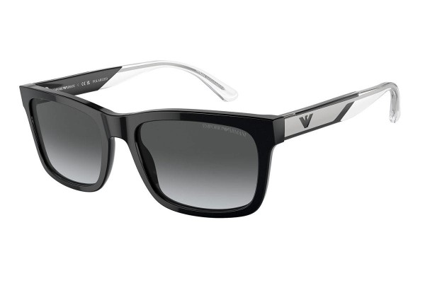 Sonnenbrille Emporio Armani EA4224 5017T3 Polarized Rechteck Schwarz