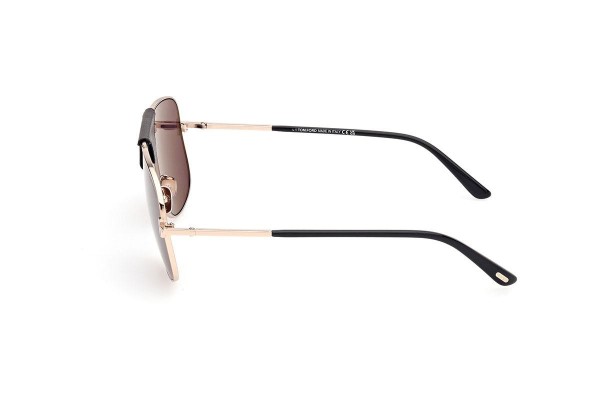 Sonnenbrille Tom Ford FT1096 28A Quadratisch Gold