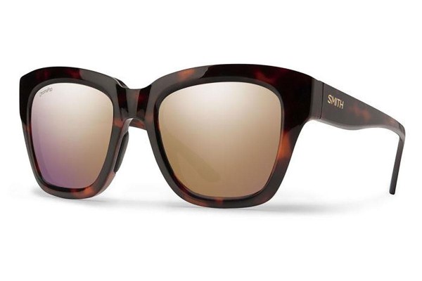 Sunglasses Smith SWAY 086/9V Rechteck Havanna