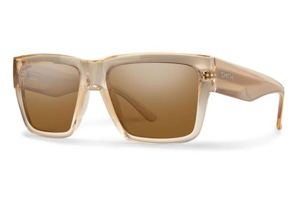 Sonnenbrille Smith LINEUP HAM/L5 Polarized Rechteck Beige