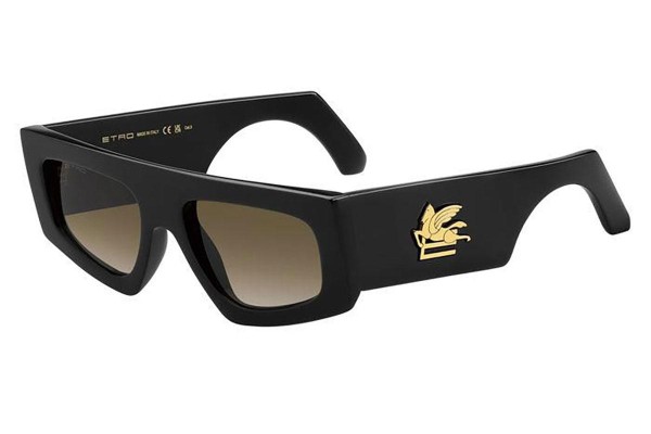 Sunglasses Etro ETRO0032/G/S 807/HA Flat Top Schwarz