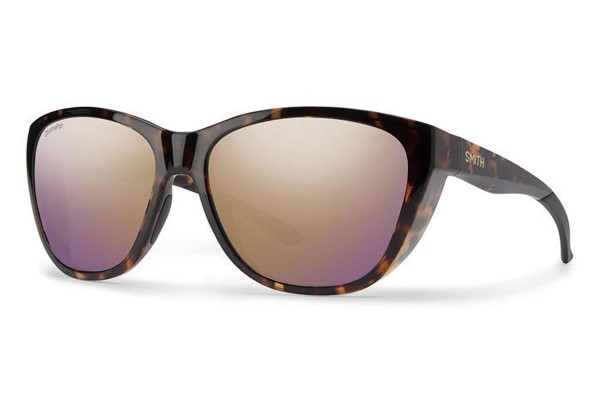 Sunglasses Smith SHOAL 086/9V Rund Havanna