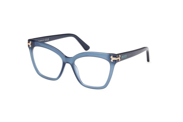 Brillen Emilio Pucci EP5235 090 Cat Eye Blau