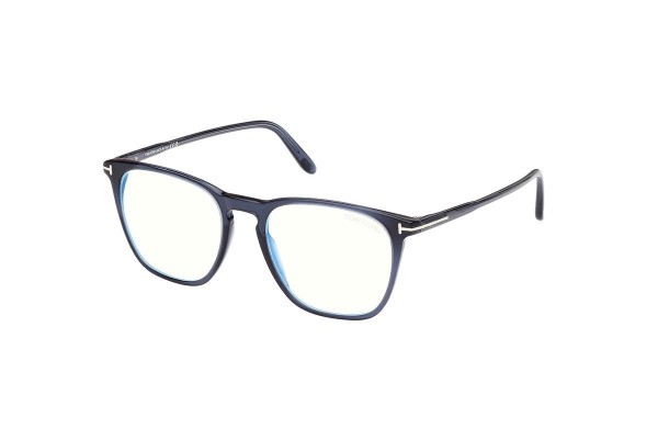 Brillen Tom Ford FT5937-B 090 Rechteck Blau