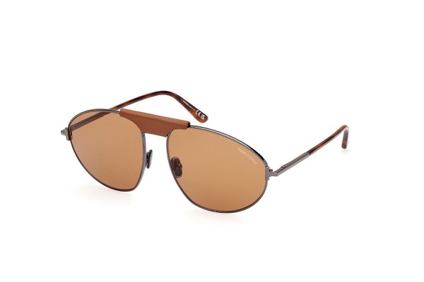 Sunglasses Tom Ford FT1095 08E Pilot Grau