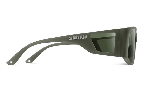 Sonnenbrille Smith MONROEPEAK B59/L7 Polarized Rechteck Grün