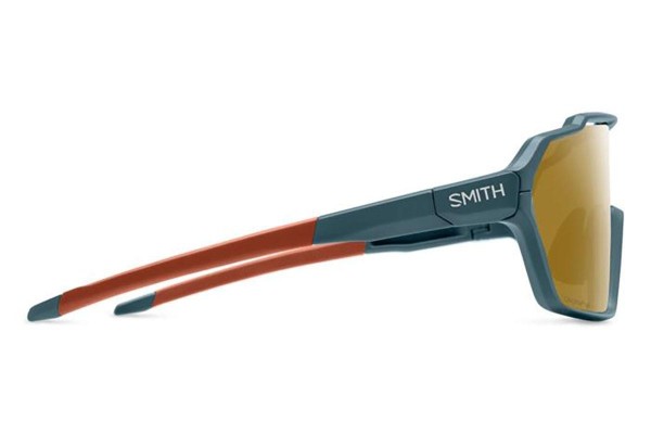 Sonnenbrille Smith SHIFTMAG FLL/AV Monoscheibe | Shield Blau