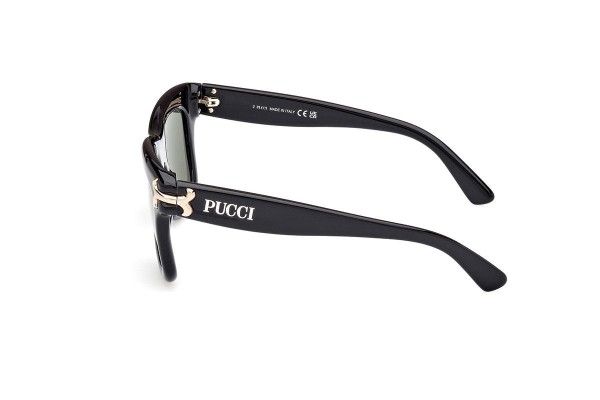 Sunglasses Emilio Pucci EP0222 01N Quadratisch Schwarz